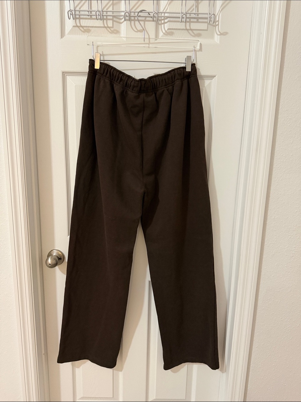 Alo Brown Wide-Leg Sweatpants - Picture 4 of 4